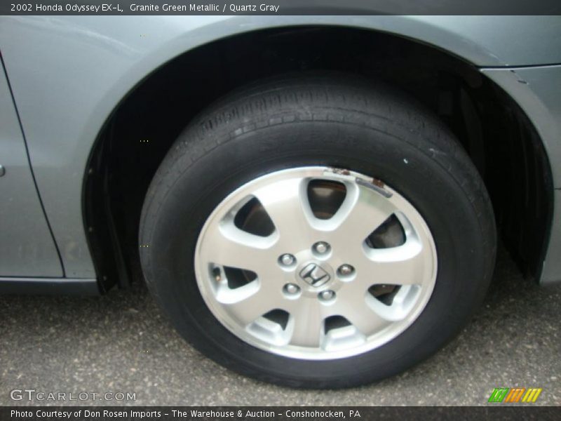 Granite Green Metallic / Quartz Gray 2002 Honda Odyssey EX-L