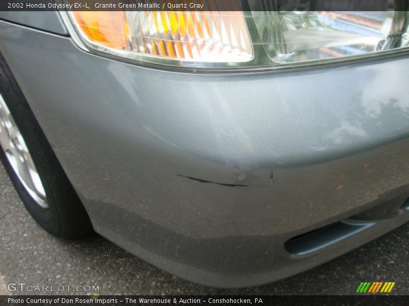 Granite Green Metallic / Quartz Gray 2002 Honda Odyssey EX-L