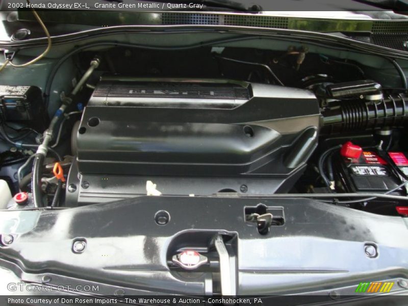 Granite Green Metallic / Quartz Gray 2002 Honda Odyssey EX-L