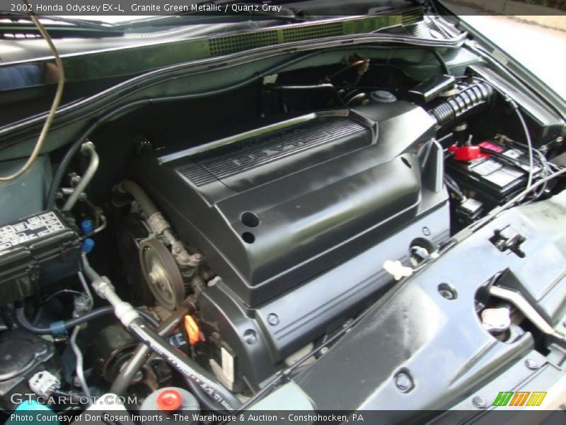 Granite Green Metallic / Quartz Gray 2002 Honda Odyssey EX-L