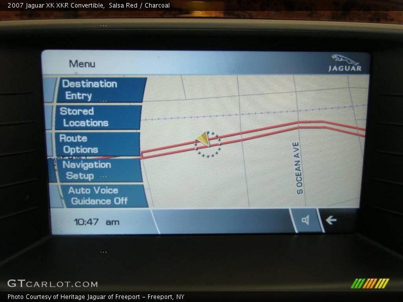 Salsa Red / Charcoal 2007 Jaguar XK XKR Convertible