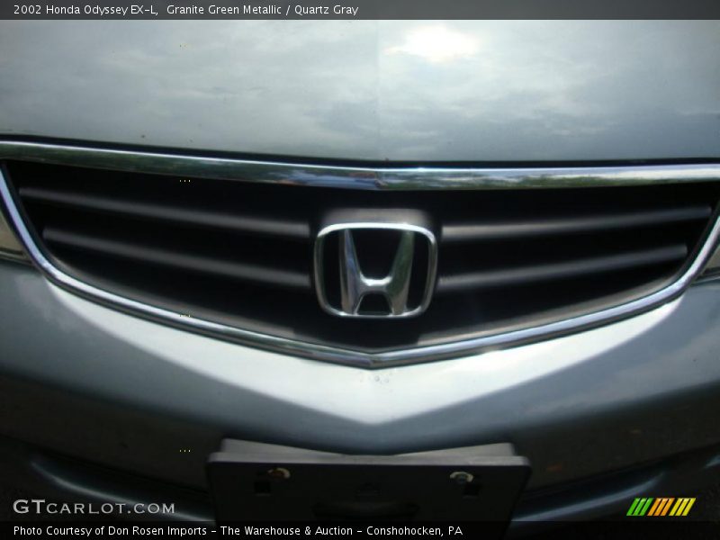 Granite Green Metallic / Quartz Gray 2002 Honda Odyssey EX-L