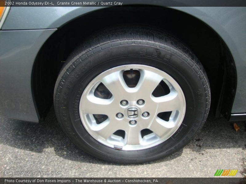 Granite Green Metallic / Quartz Gray 2002 Honda Odyssey EX-L