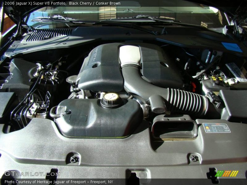 Black Cherry / Conker Brown 2006 Jaguar XJ Super V8 Portfolio