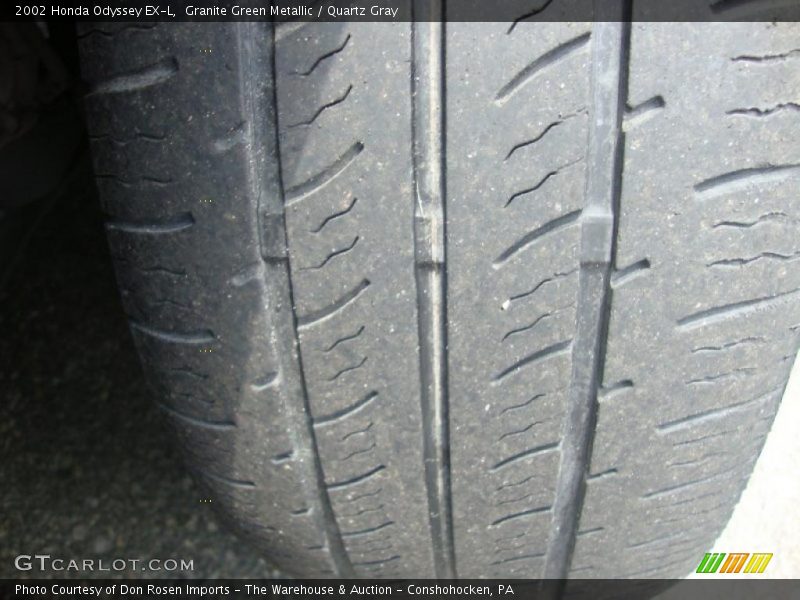 Granite Green Metallic / Quartz Gray 2002 Honda Odyssey EX-L