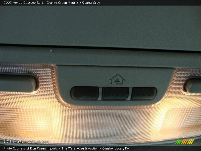 Granite Green Metallic / Quartz Gray 2002 Honda Odyssey EX-L