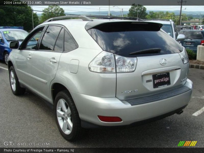 Millinnium Silver Metallic / Black 2004 Lexus RX 330 AWD