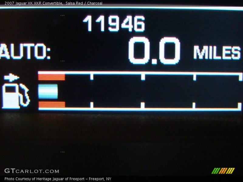 Salsa Red / Charcoal 2007 Jaguar XK XKR Convertible