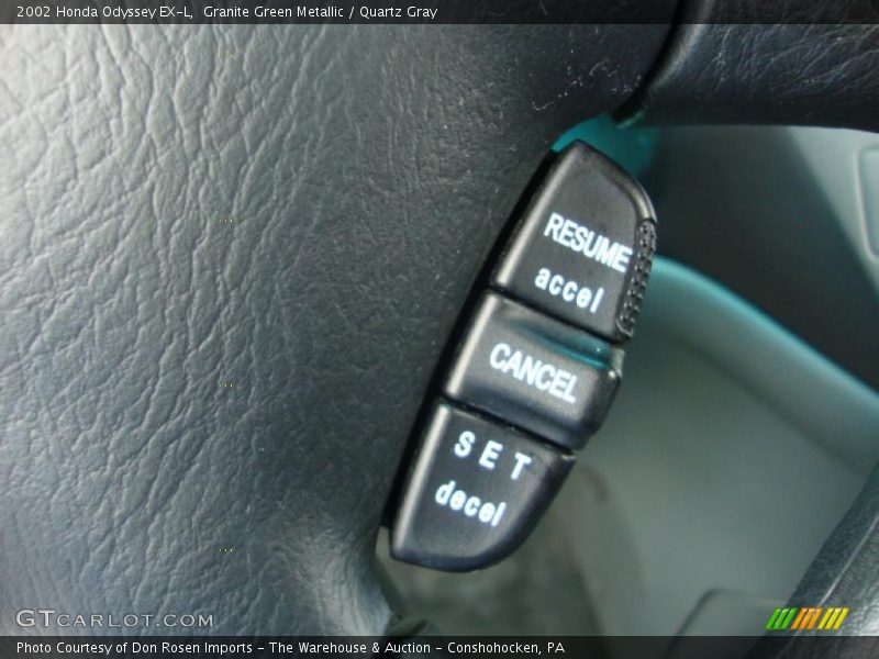 Granite Green Metallic / Quartz Gray 2002 Honda Odyssey EX-L
