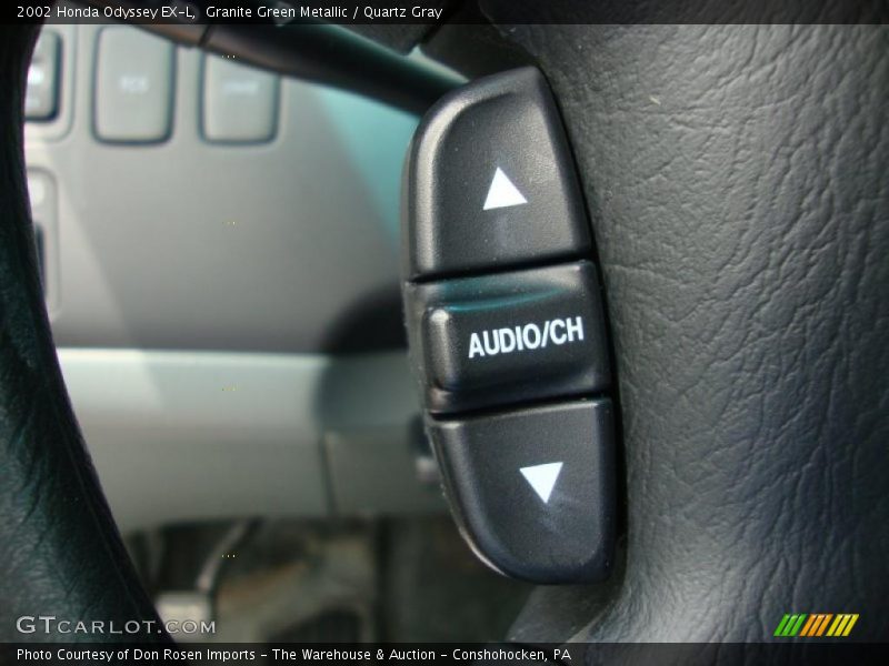 Granite Green Metallic / Quartz Gray 2002 Honda Odyssey EX-L