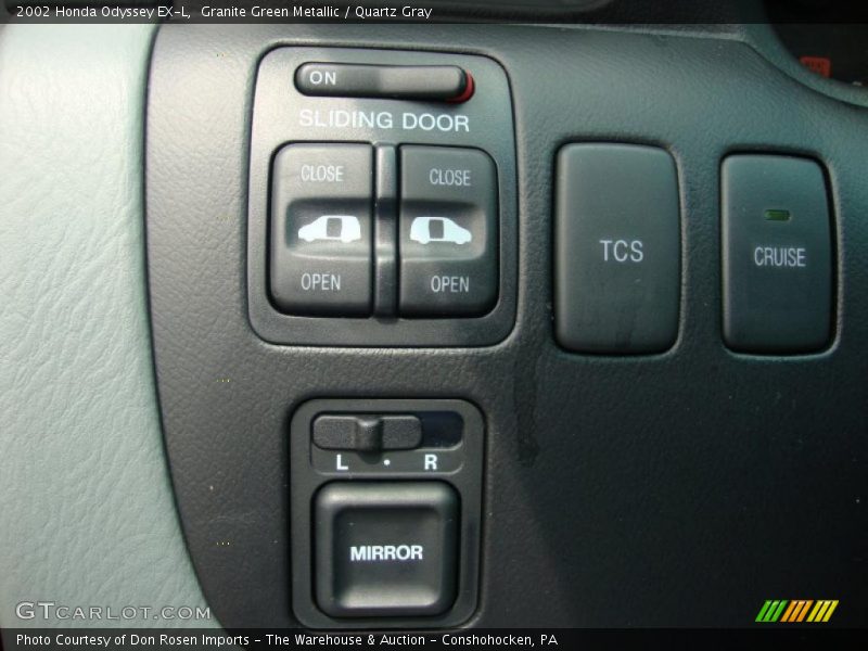 Granite Green Metallic / Quartz Gray 2002 Honda Odyssey EX-L