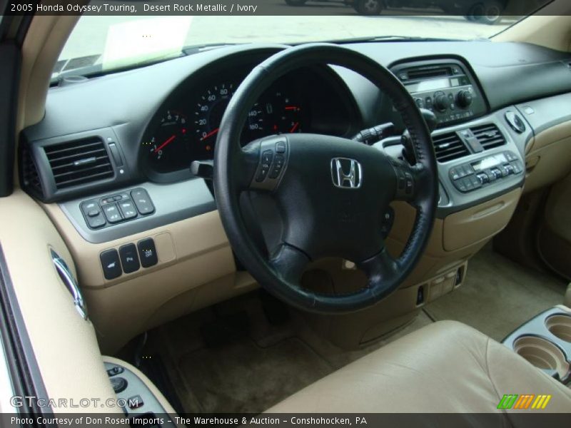 Desert Rock Metallic / Ivory 2005 Honda Odyssey Touring