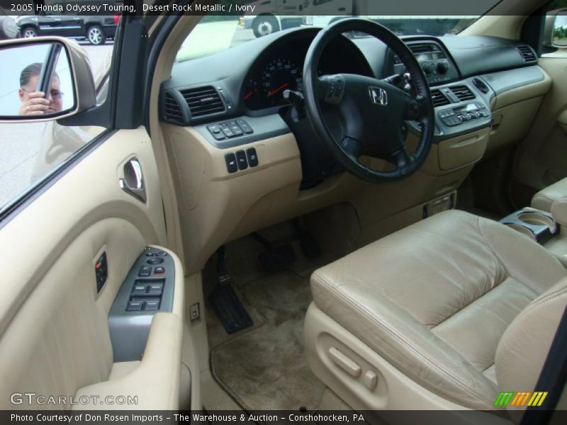 Desert Rock Metallic / Ivory 2005 Honda Odyssey Touring