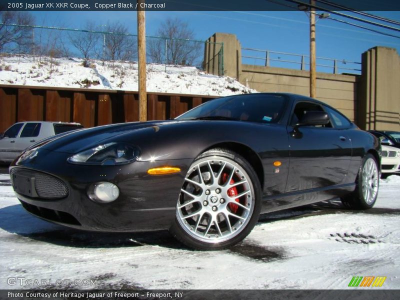 Copper Black / Charcoal 2005 Jaguar XK XKR Coupe