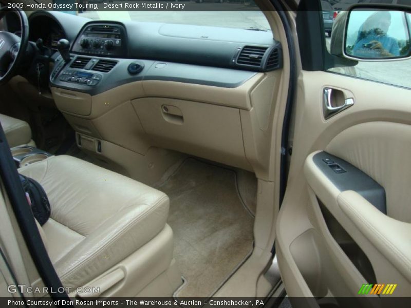 Desert Rock Metallic / Ivory 2005 Honda Odyssey Touring