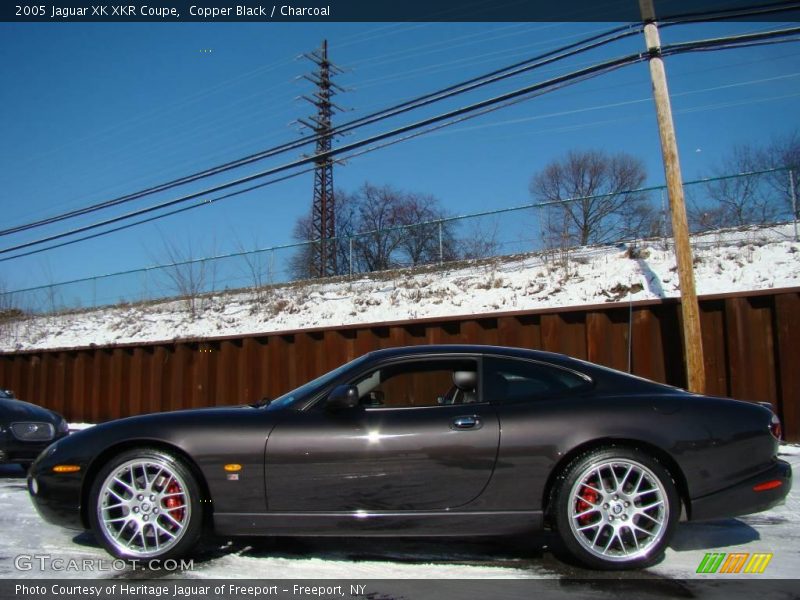 Copper Black / Charcoal 2005 Jaguar XK XKR Coupe