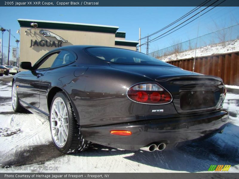 Copper Black / Charcoal 2005 Jaguar XK XKR Coupe