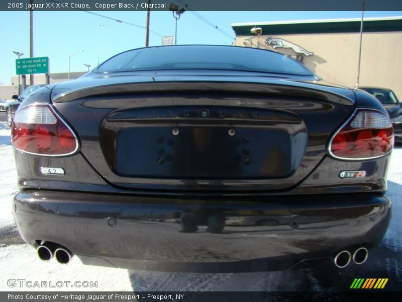 Copper Black / Charcoal 2005 Jaguar XK XKR Coupe