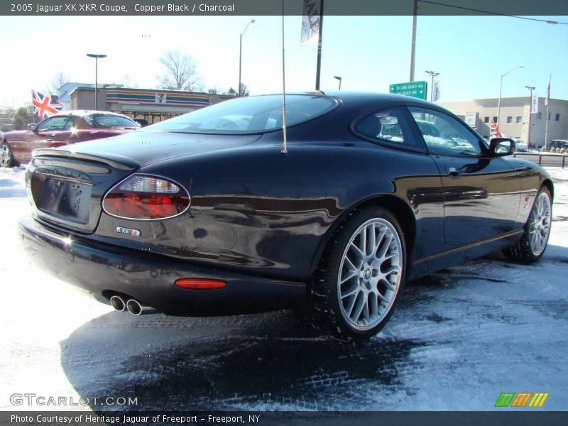 Copper Black / Charcoal 2005 Jaguar XK XKR Coupe