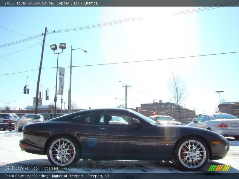 Copper Black / Charcoal 2005 Jaguar XK XKR Coupe