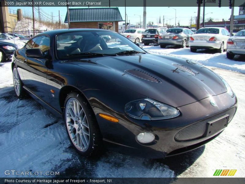 Copper Black / Charcoal 2005 Jaguar XK XKR Coupe