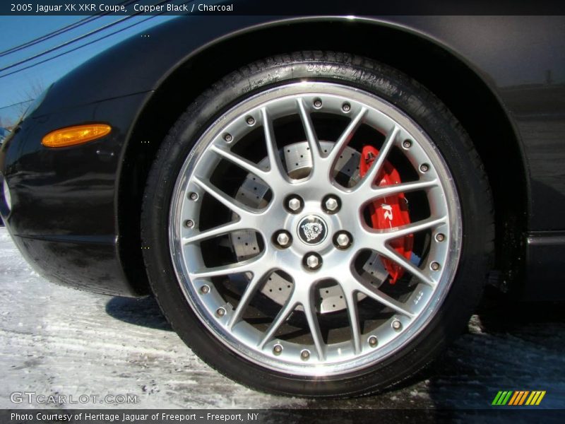 Copper Black / Charcoal 2005 Jaguar XK XKR Coupe