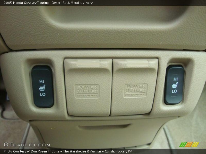 Desert Rock Metallic / Ivory 2005 Honda Odyssey Touring