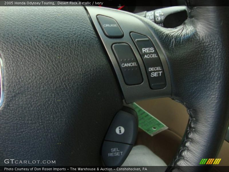 Desert Rock Metallic / Ivory 2005 Honda Odyssey Touring