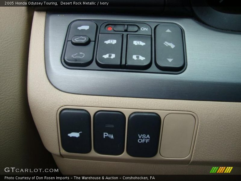 Desert Rock Metallic / Ivory 2005 Honda Odyssey Touring