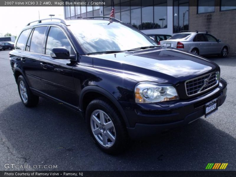 Magic Blue Metallic / Graphite 2007 Volvo XC90 3.2 AWD