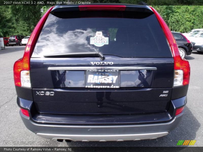 Magic Blue Metallic / Graphite 2007 Volvo XC90 3.2 AWD