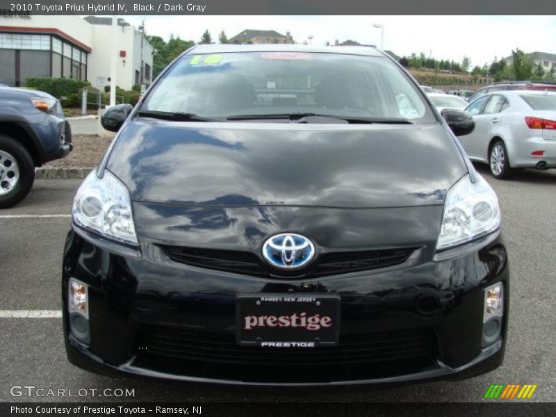 Black / Dark Gray 2010 Toyota Prius Hybrid IV
