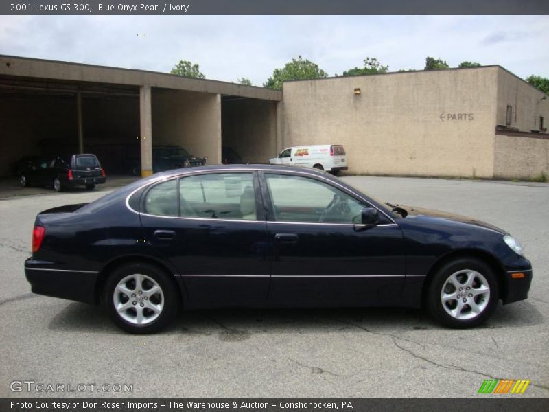 Blue Onyx Pearl / Ivory 2001 Lexus GS 300