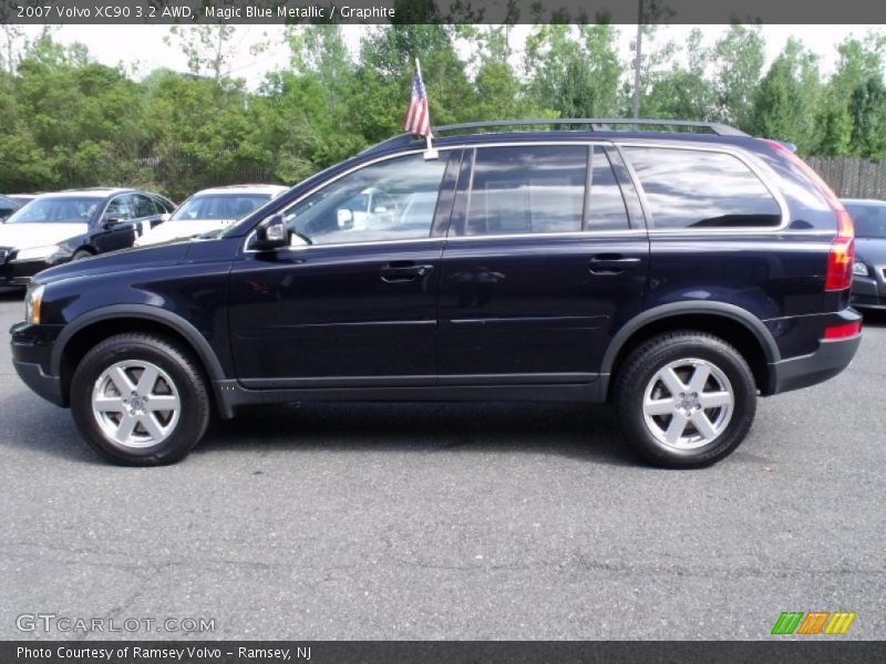 Magic Blue Metallic / Graphite 2007 Volvo XC90 3.2 AWD