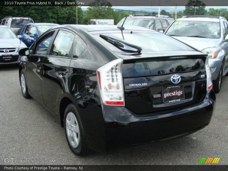 Black / Dark Gray 2010 Toyota Prius Hybrid IV
