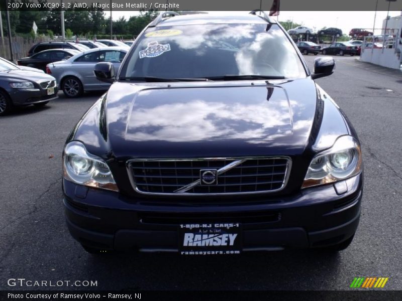 Magic Blue Metallic / Graphite 2007 Volvo XC90 3.2 AWD