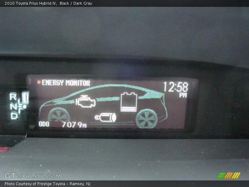 Black / Dark Gray 2010 Toyota Prius Hybrid IV
