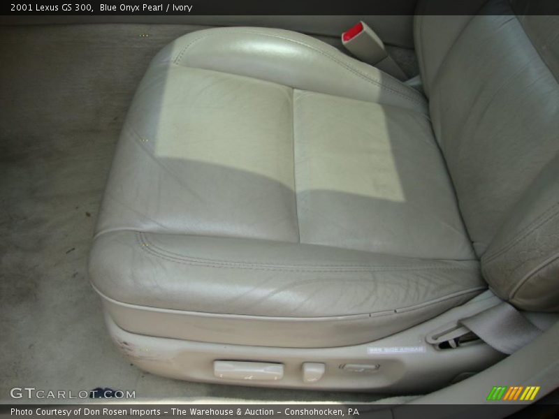 Blue Onyx Pearl / Ivory 2001 Lexus GS 300