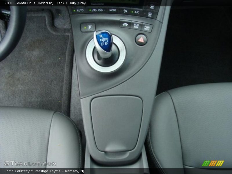 Black / Dark Gray 2010 Toyota Prius Hybrid IV