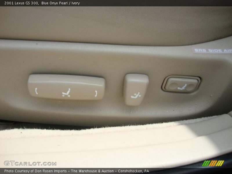 Blue Onyx Pearl / Ivory 2001 Lexus GS 300