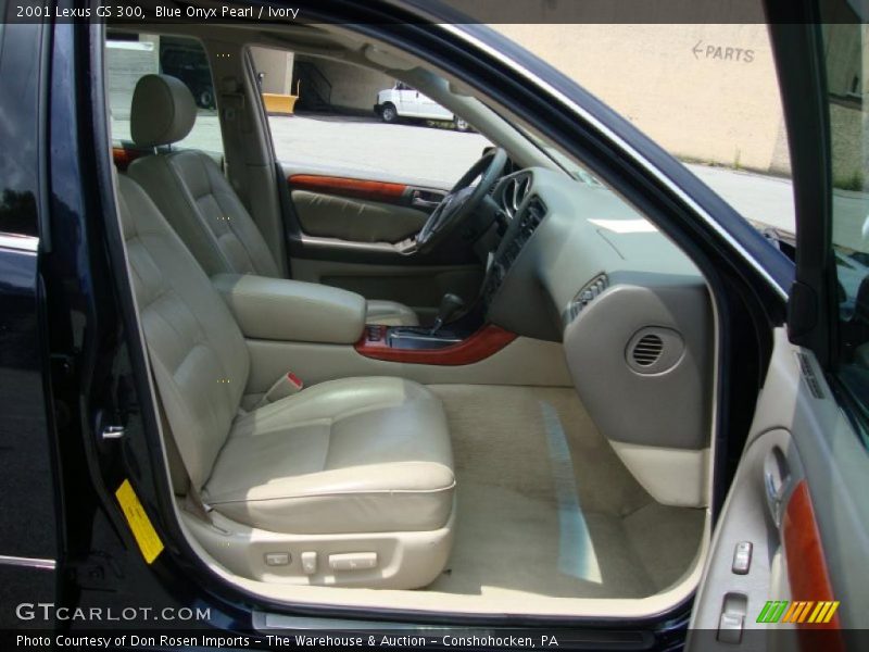 Blue Onyx Pearl / Ivory 2001 Lexus GS 300