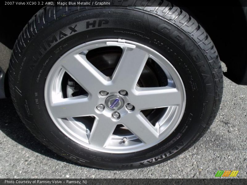Magic Blue Metallic / Graphite 2007 Volvo XC90 3.2 AWD