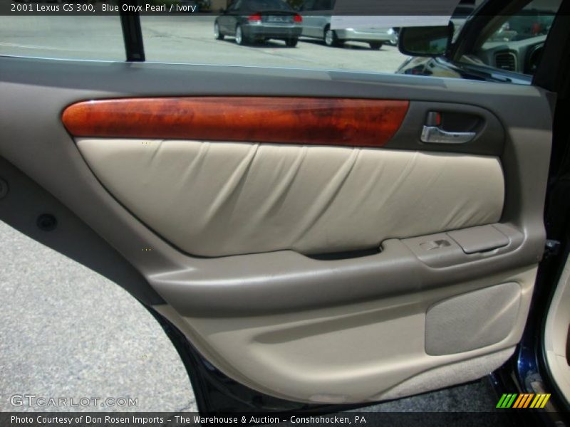 Blue Onyx Pearl / Ivory 2001 Lexus GS 300