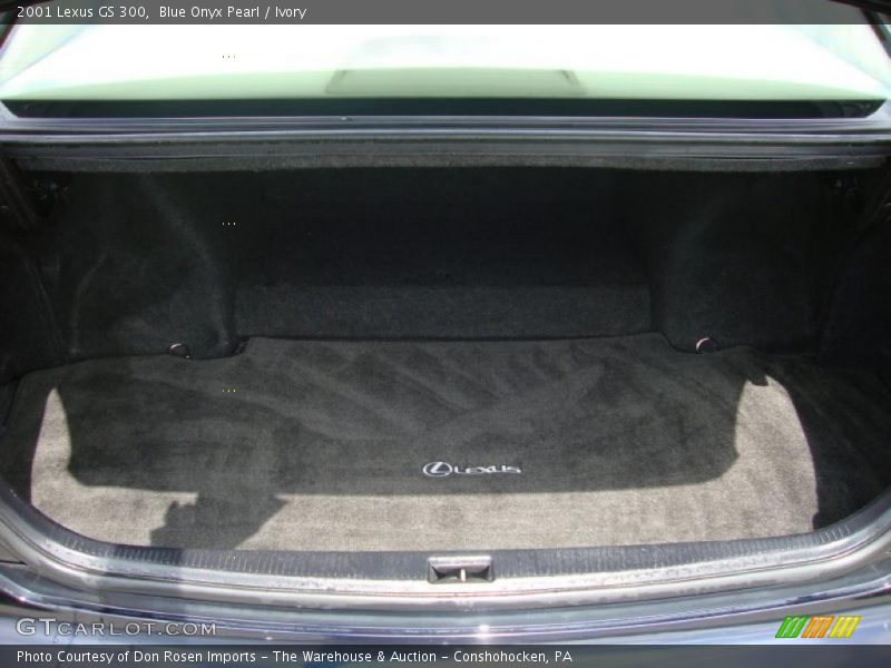Blue Onyx Pearl / Ivory 2001 Lexus GS 300