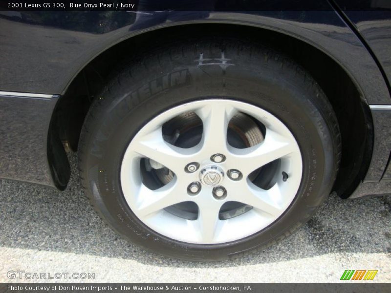 Blue Onyx Pearl / Ivory 2001 Lexus GS 300