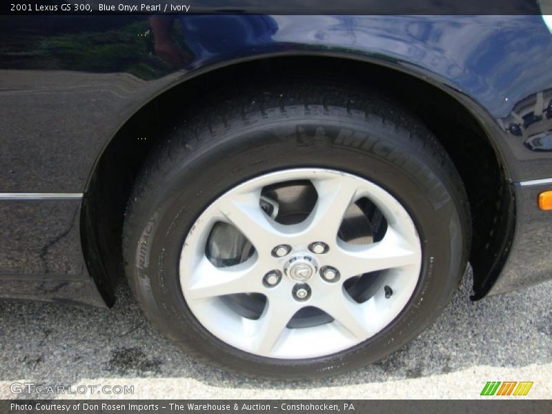 Blue Onyx Pearl / Ivory 2001 Lexus GS 300