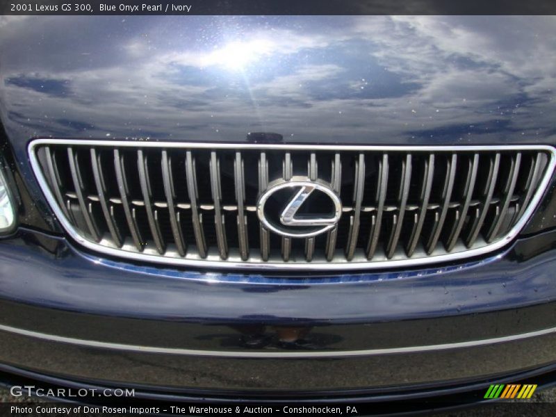 Blue Onyx Pearl / Ivory 2001 Lexus GS 300