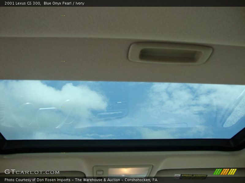 Blue Onyx Pearl / Ivory 2001 Lexus GS 300
