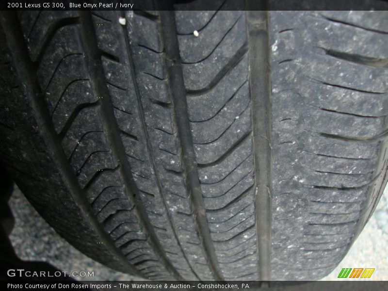 Blue Onyx Pearl / Ivory 2001 Lexus GS 300