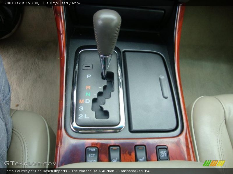 Blue Onyx Pearl / Ivory 2001 Lexus GS 300